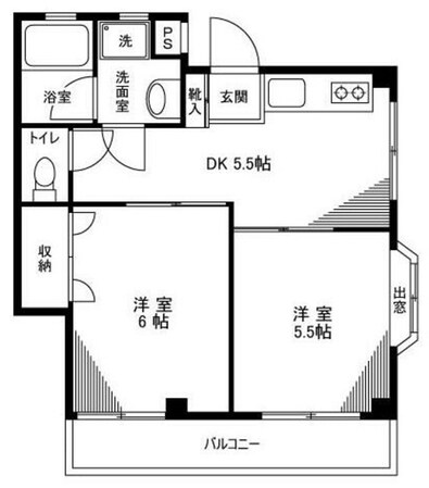 ホープリッヂ目白台の物件間取画像